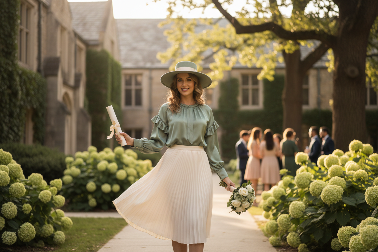What to Wear to a Graduation Ceremony? Elegant and Comfortable Outfit Ideas for Women