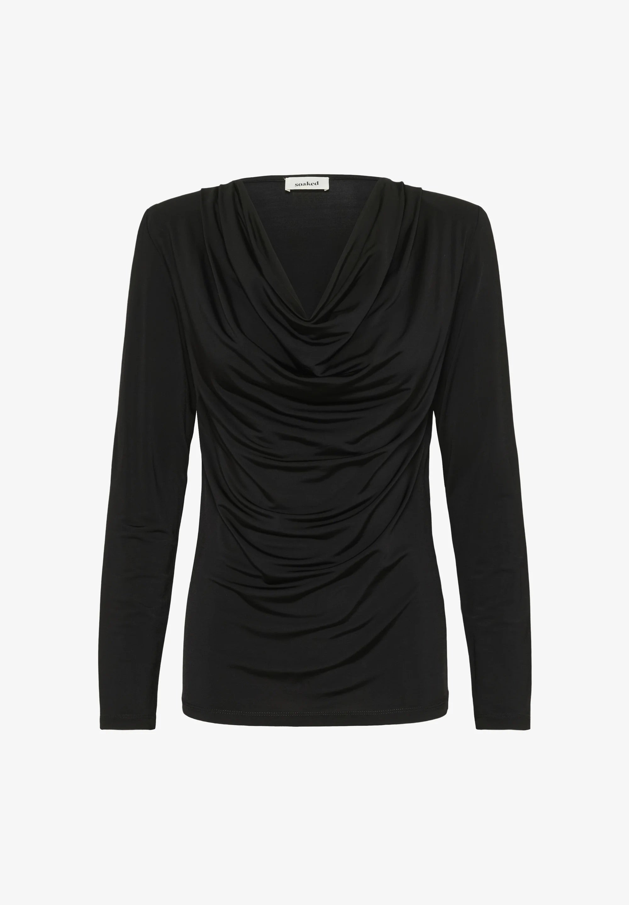 Soaked in Luxury SLHanadi Drape Top LS