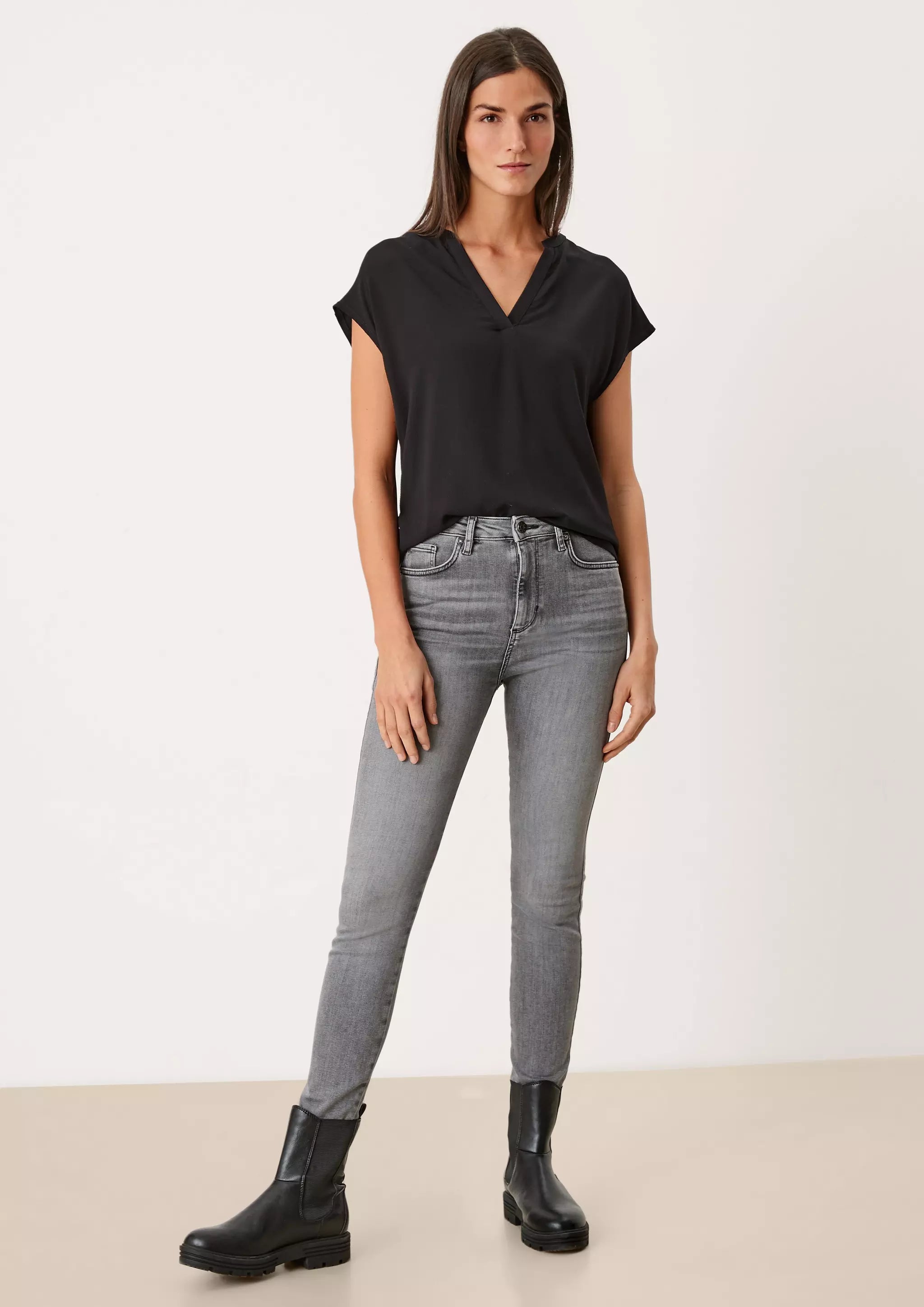 s.Oliver Viscose Shirt Material Mix