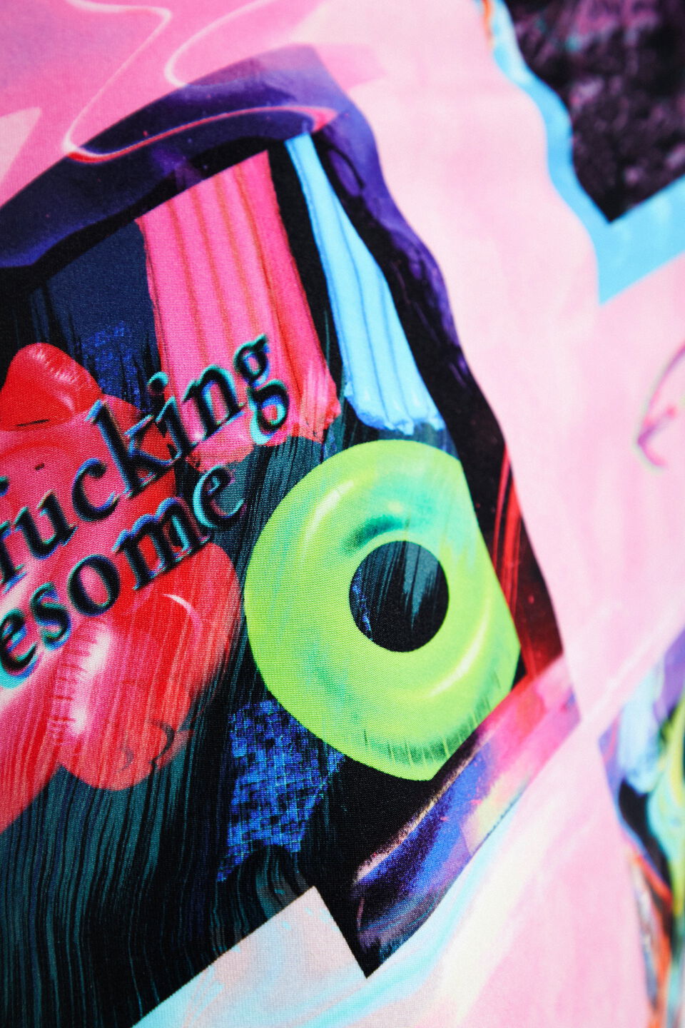 Desigual Neo Tropic STREET ART MIDI DRESS