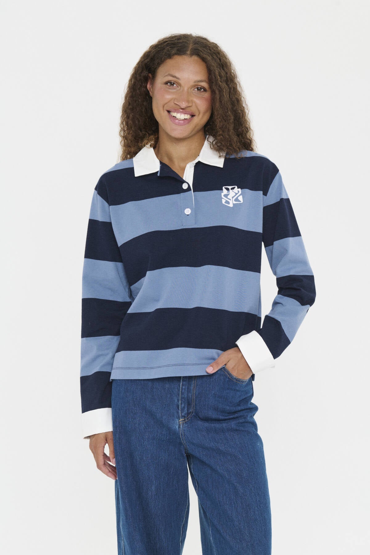 MegSZ Rugby Sweatshirt - Vintage Baritone Blue