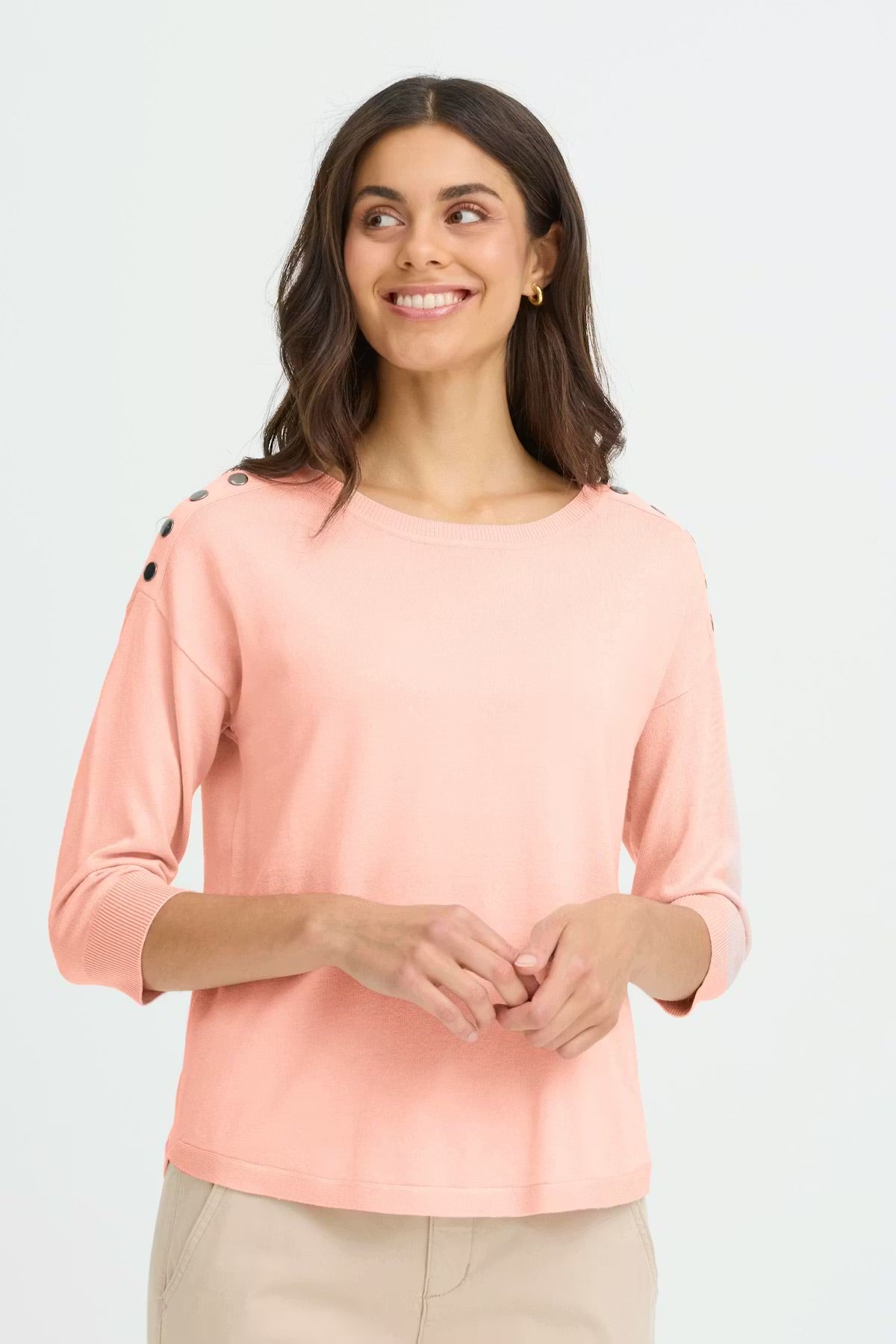 Fransa FRZUBASIC 114 Pullover - Soft Pink
