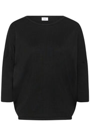 Saint Tropez MilaSZ R-Neck Pullover - Black