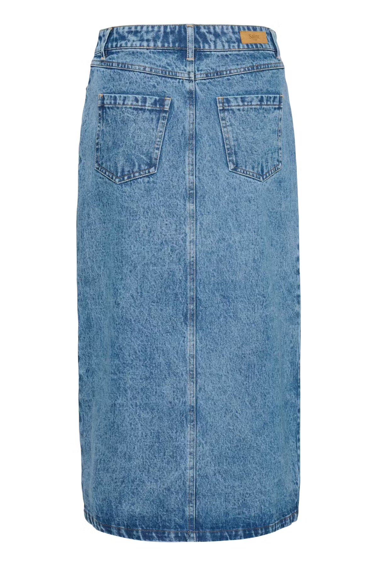 Saint Tropez GabiSZ Skirt - Light Blue Denim
