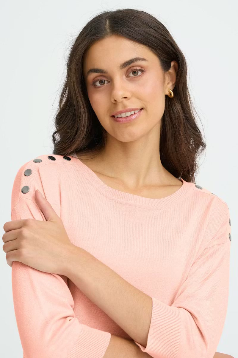 Fransa FRZUBASIC 114 Pullover - Soft Pink