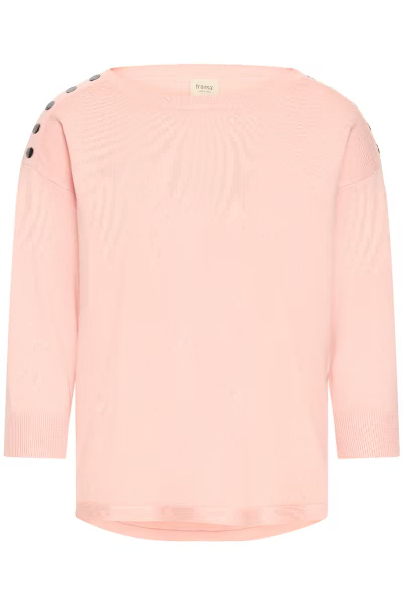 Fransa FRZUBASIC 114 Pullover - Soft Pink