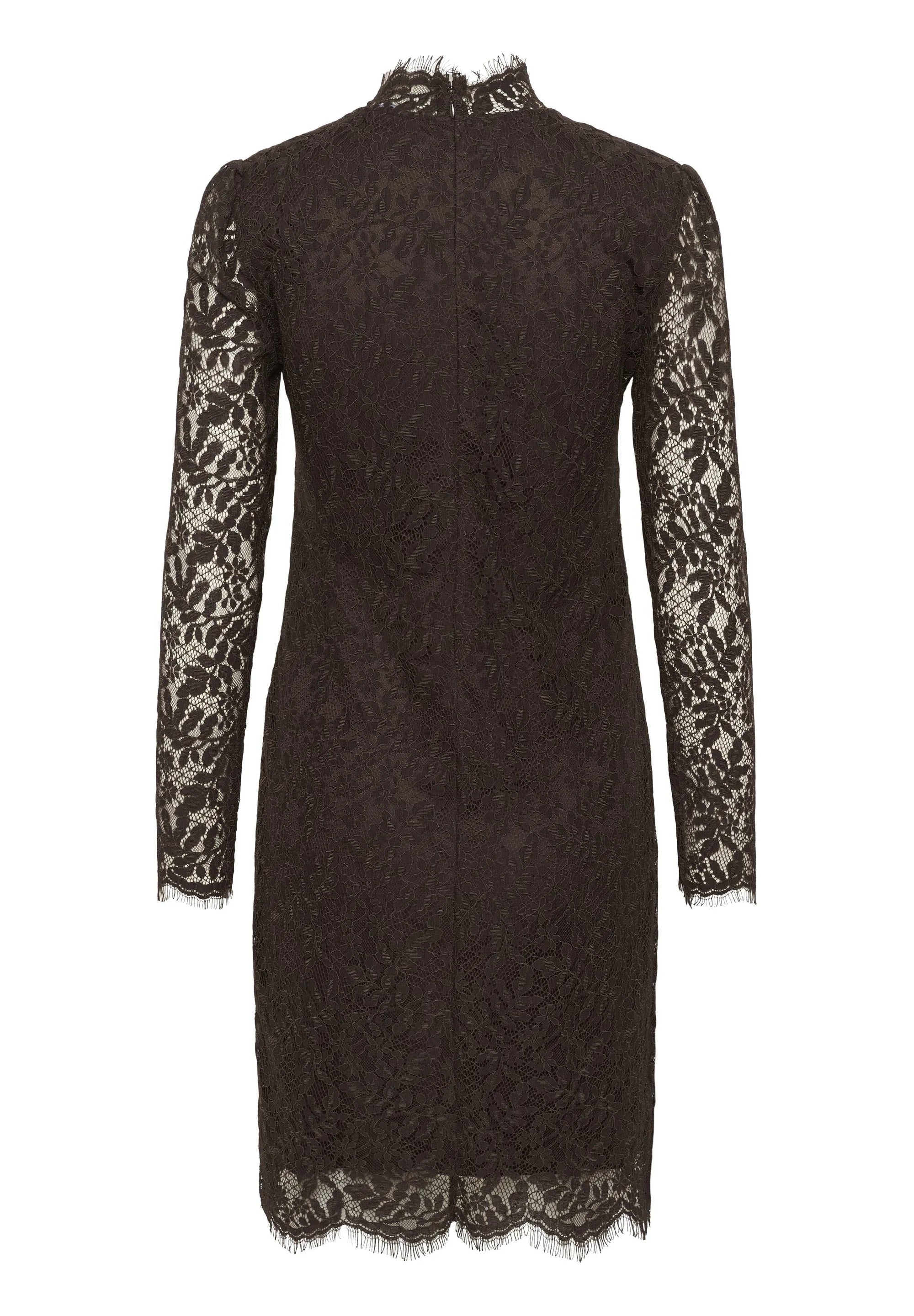 Saint Tropez GannaSZ Lace Dress - Oak Brown