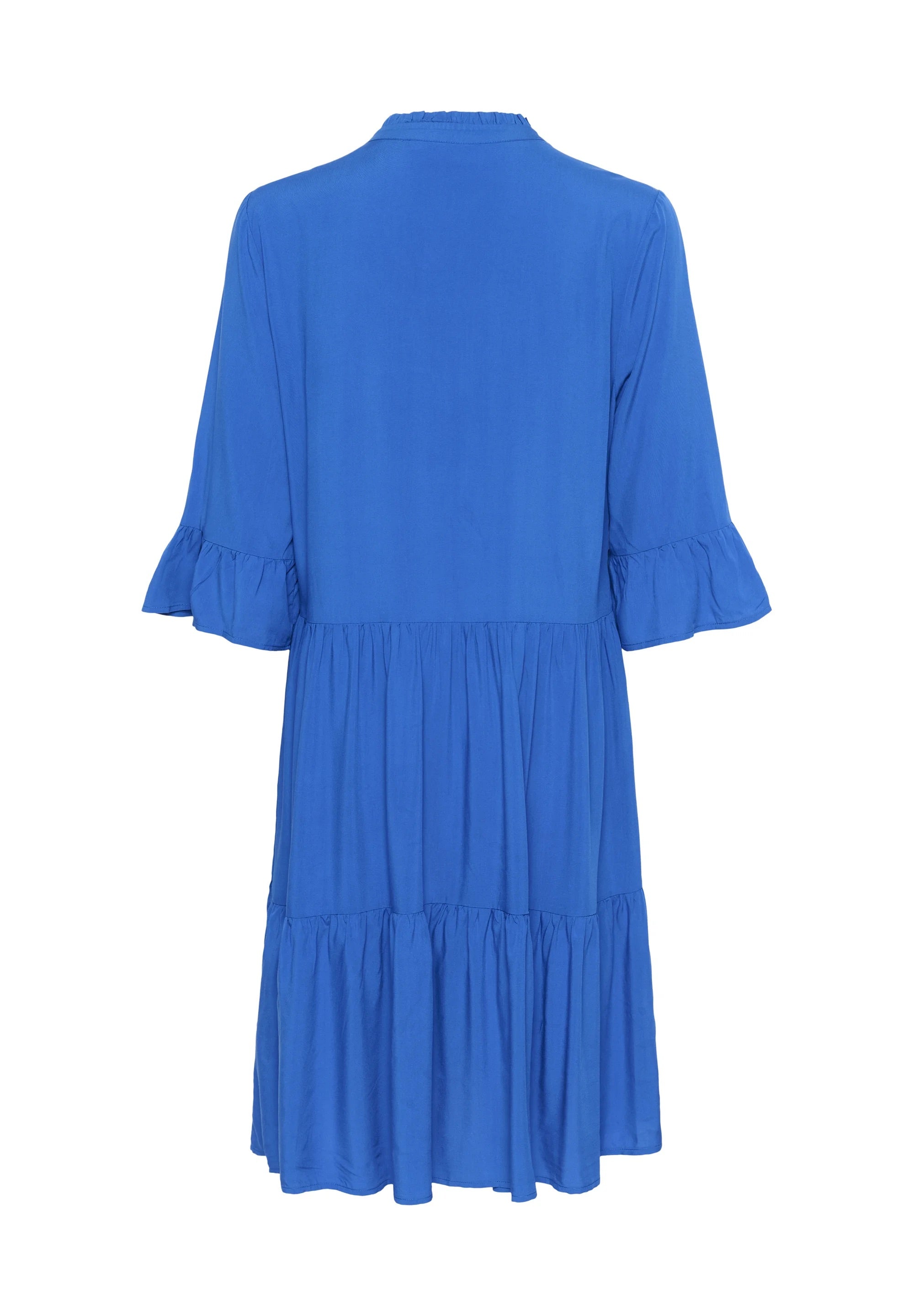 Saint Tropez Tiered Day Dress - Blue