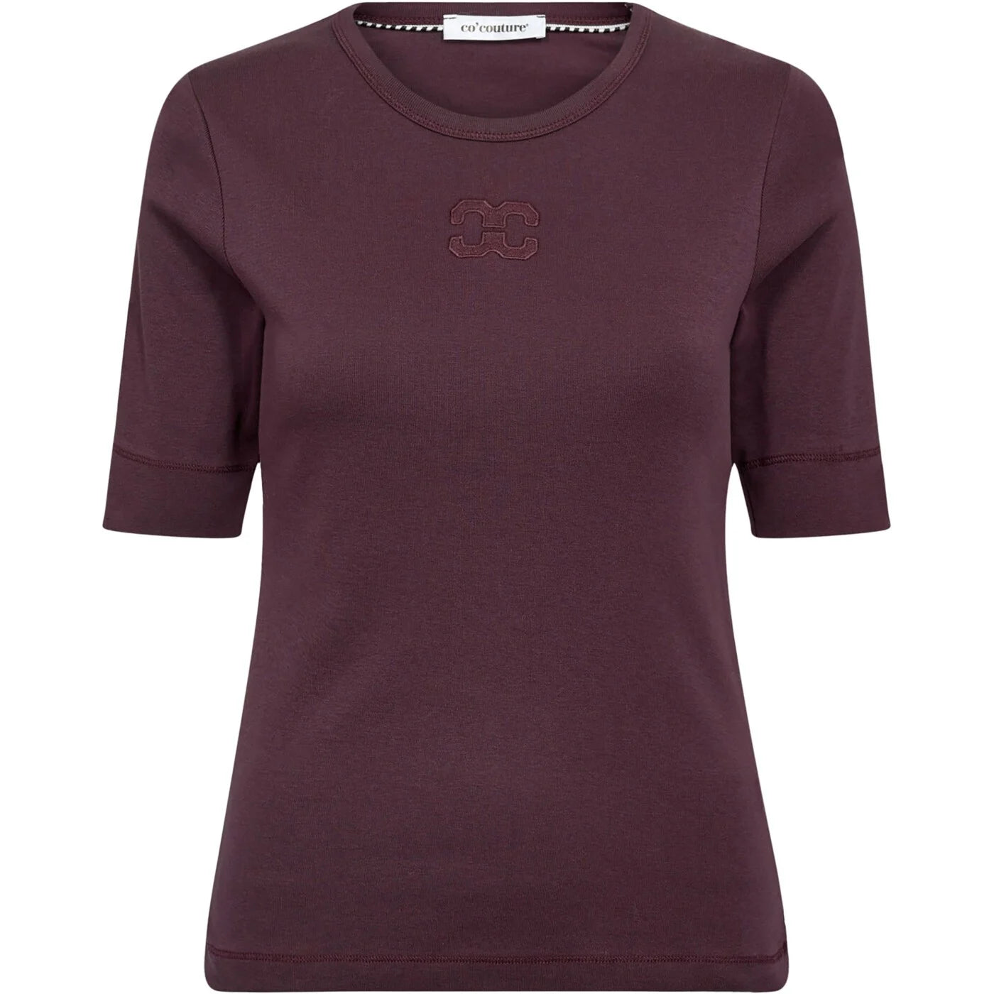 Co'couture Granny CC Organic Cotton T-Shirt – Aubergine