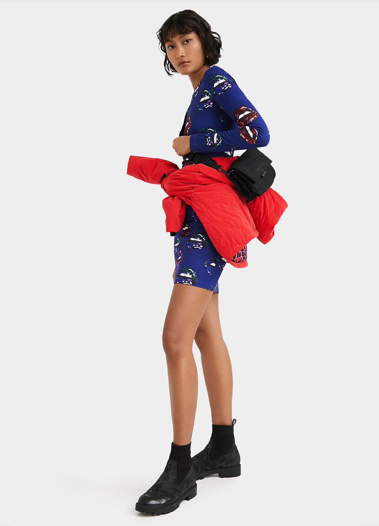 Desigual Purple dress