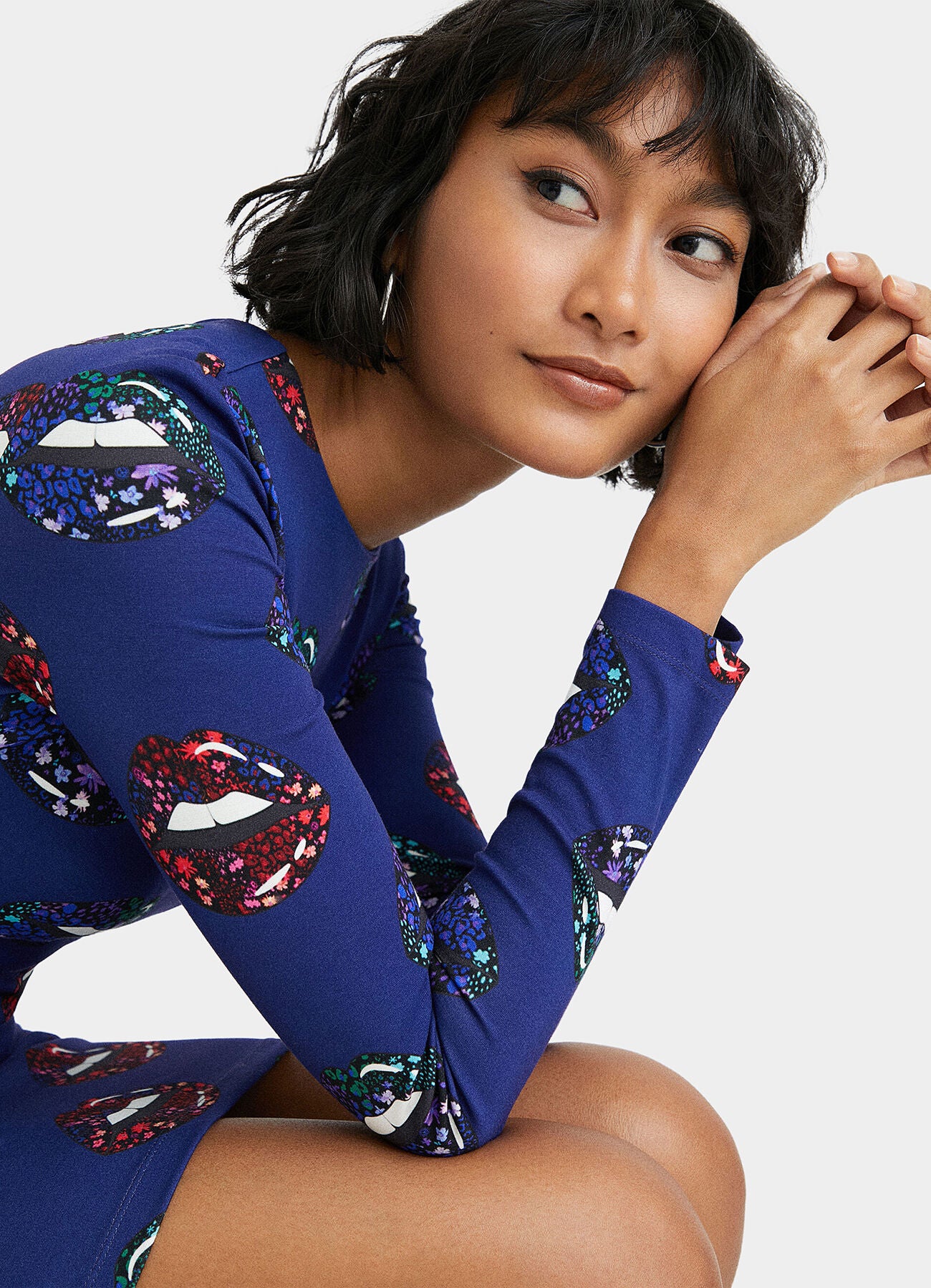 Desigual Purple dress