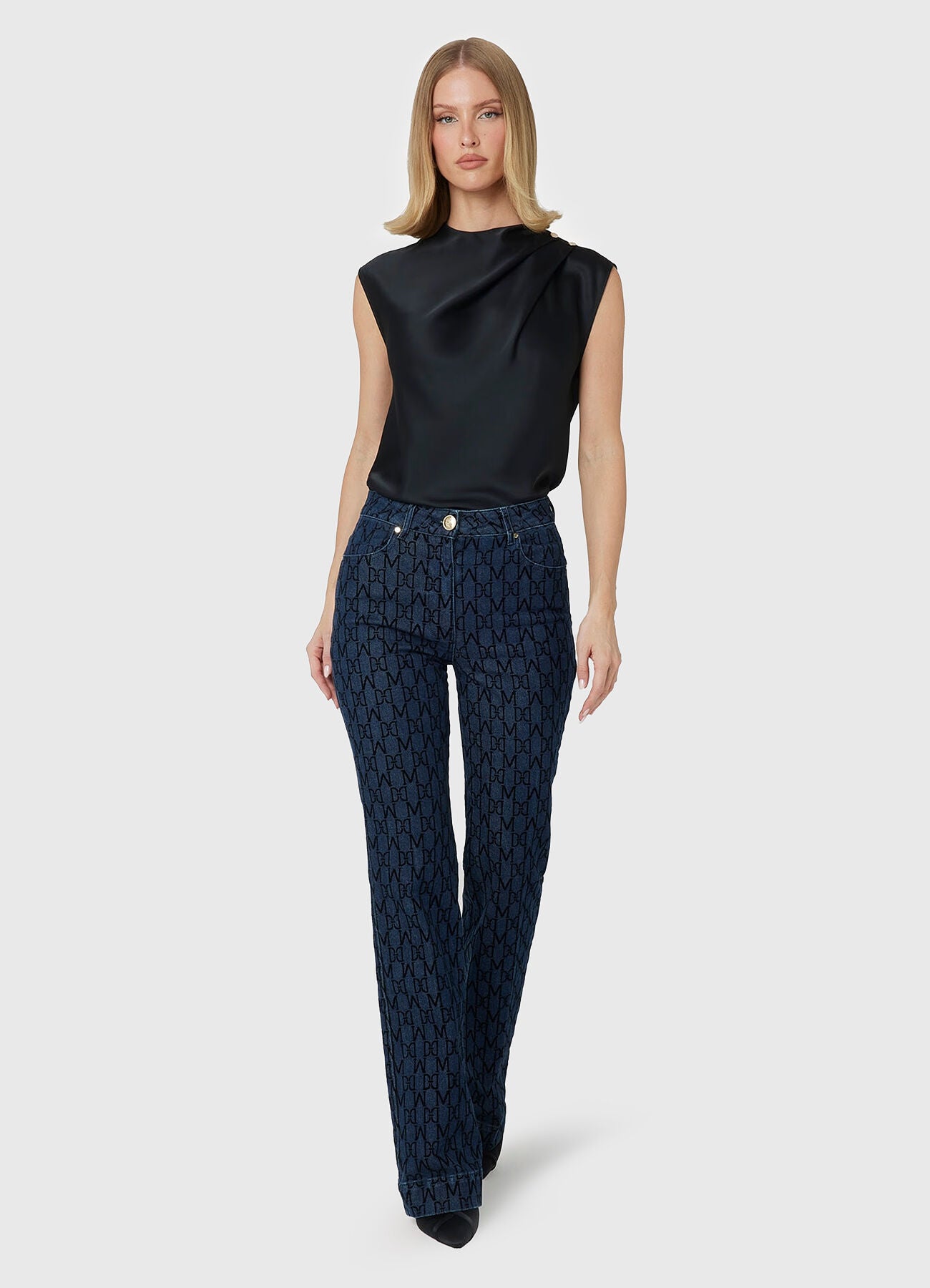 MARCIANO by GUESS® BEA monogram jeans - blue