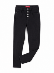 Guess High-Rise Skinny Jeans – Black