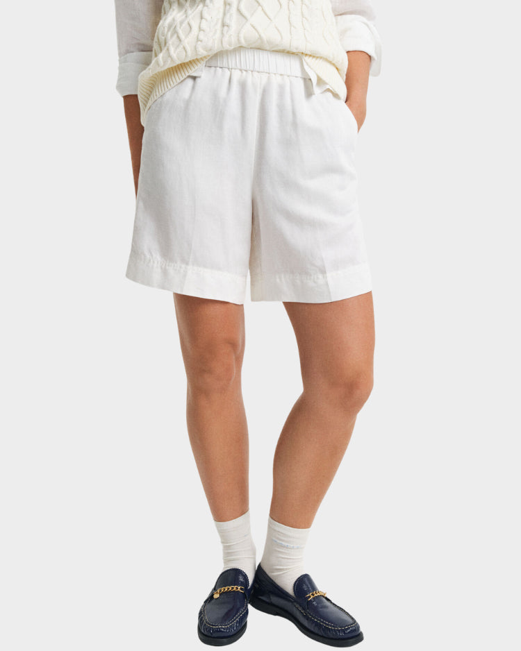 GANT Linen Blend Pull-On Shorts
