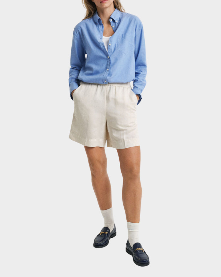 GANT Linen Blend Pull-On Shorts