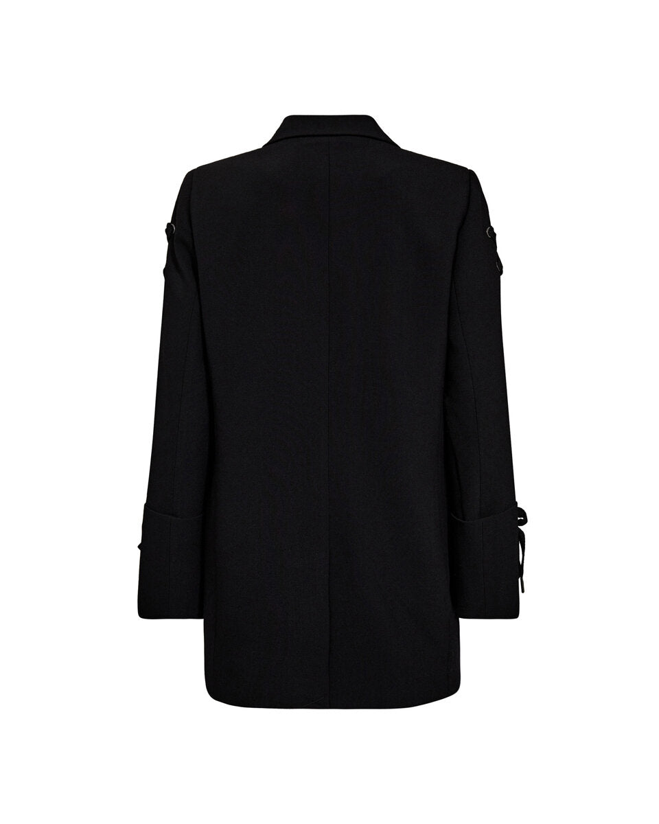 Co'couture Vola CC Eyelet Blazer – Black