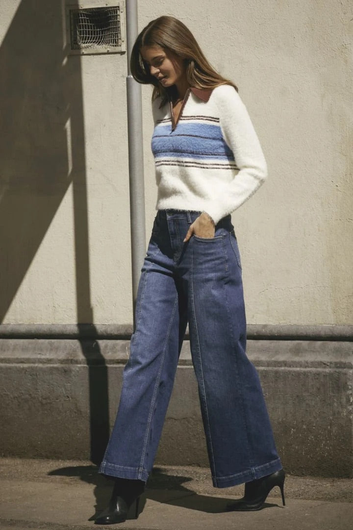 Co'couture Tyler CC Wide-Leg Jeans – Denim Blue