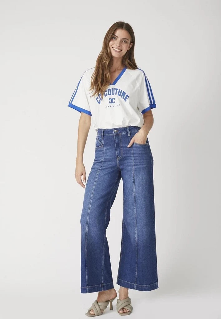 Co'couture Tyler CC Wide-Leg Jeans – Denim Blue