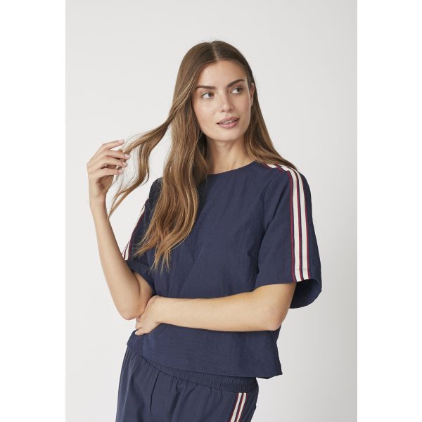 Co'couture Mingus CC Blouse SS – Navy
