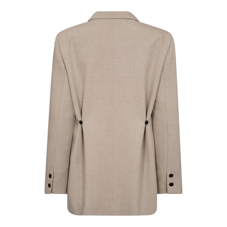 Co'couture Oversized Single-Button Blazer – Sand