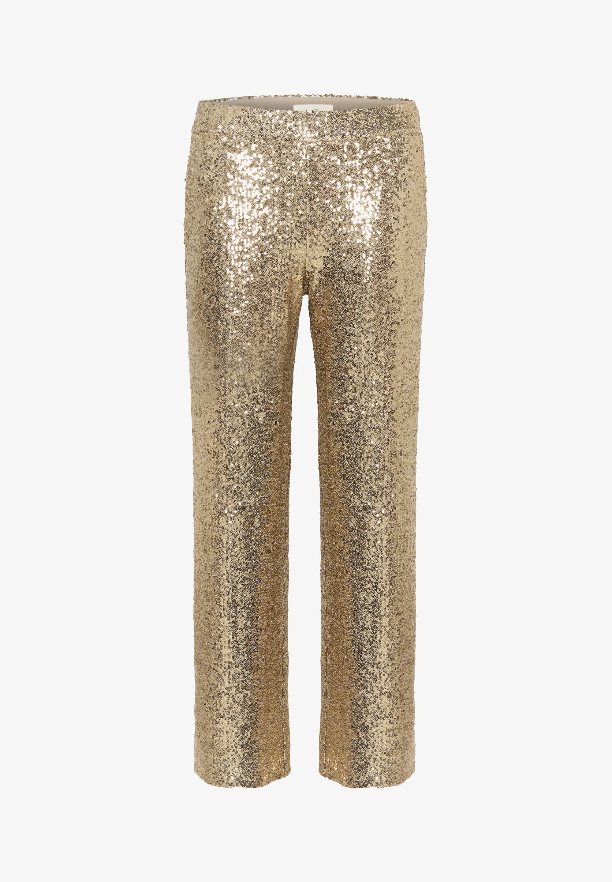 Part Two MELODIEPW Sequin Wide-Leg Trousers - Gold