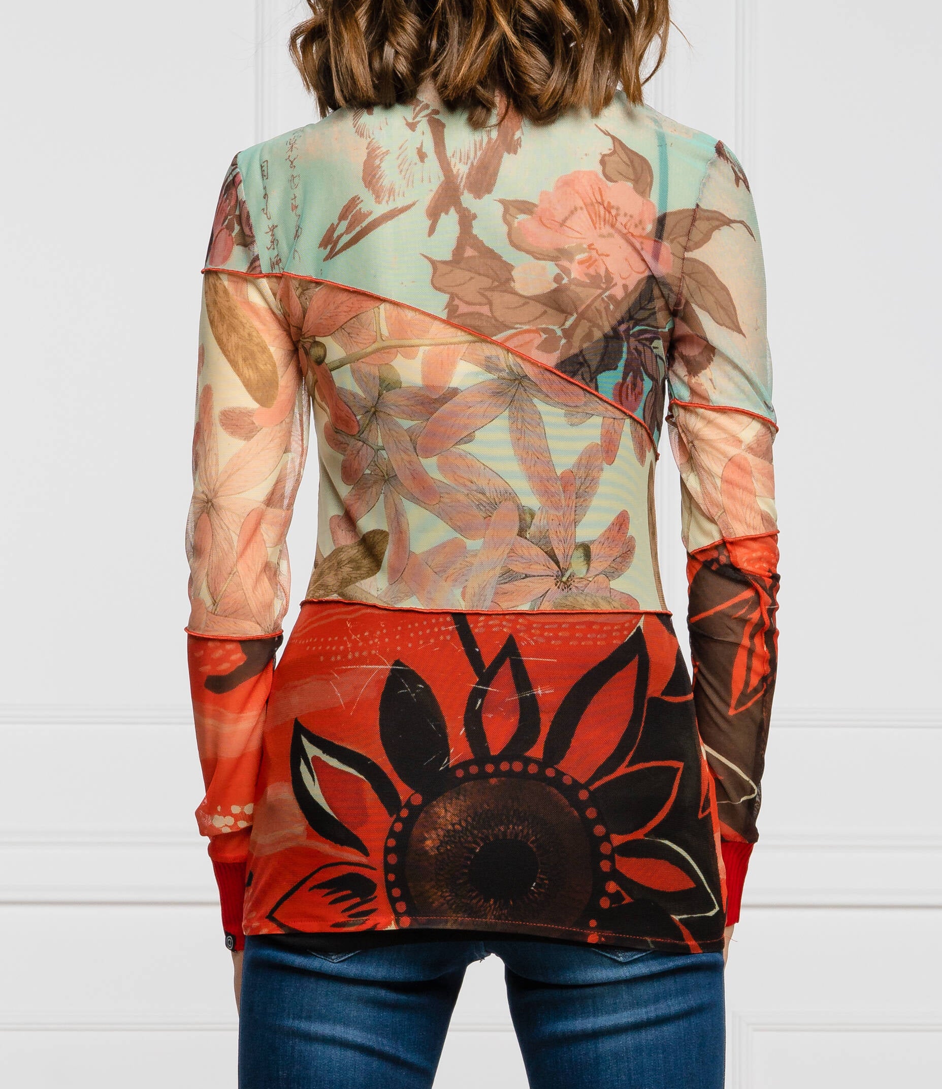 Desigual NEBRASKA Long Sleeve Blouse