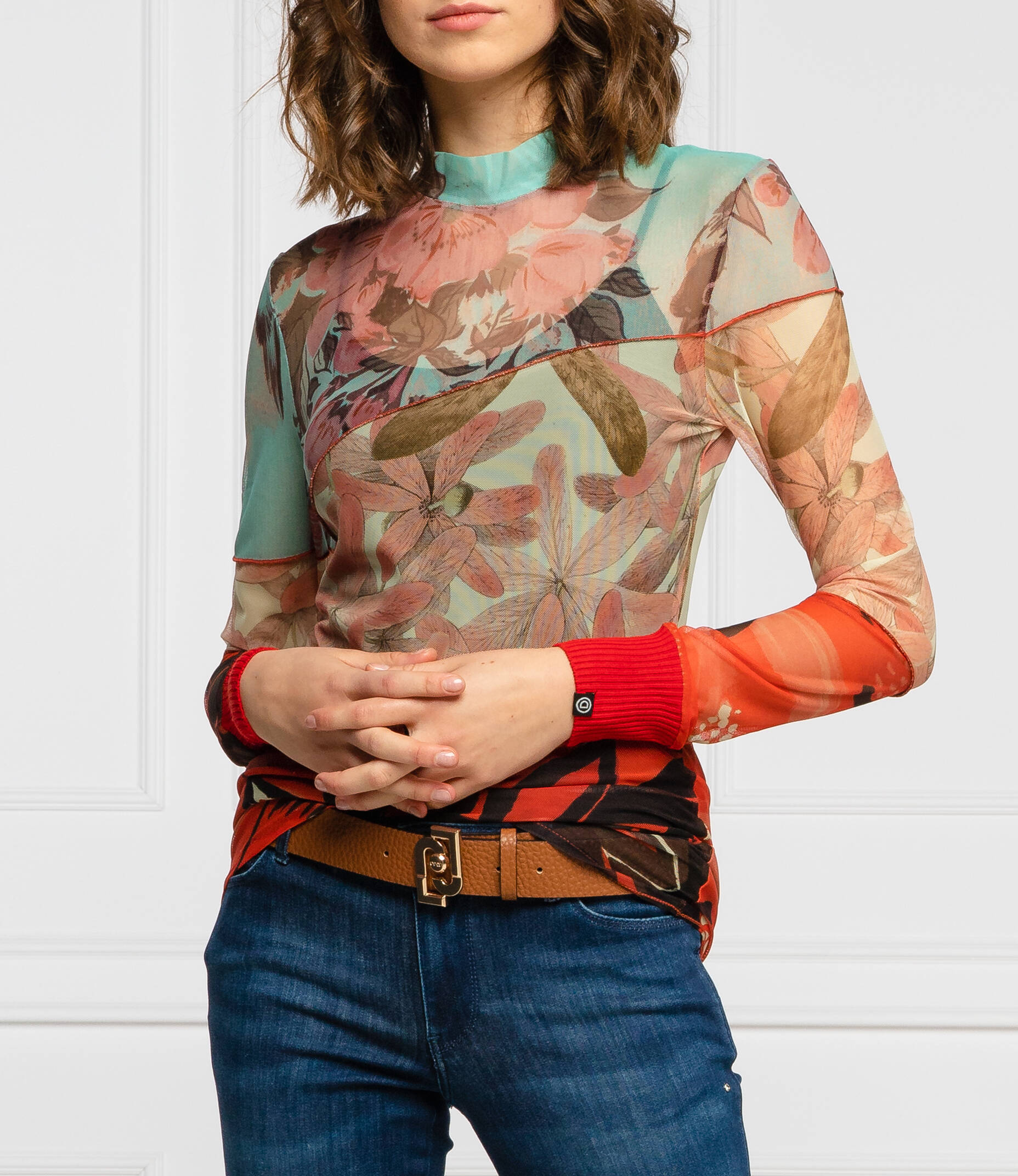 Desigual NEBRASKA Long Sleeve Blouse
