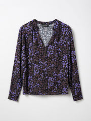 SOAKED in Luxury SLKenna Floral Blouse