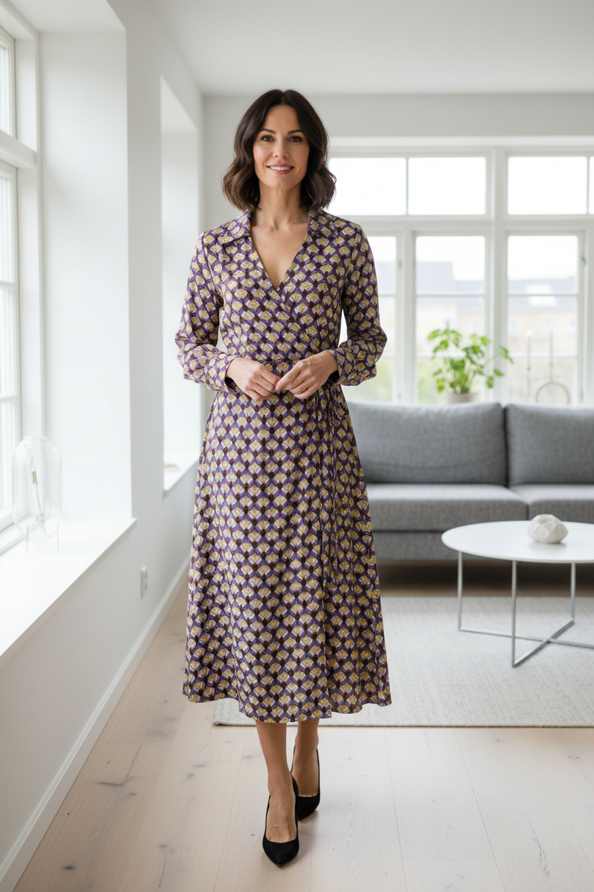 ICHI IXVENDELA Dress - Lifestyle Photo