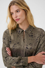 Part Two ShilohPW Dress - Tarmac Scattered Texture Print