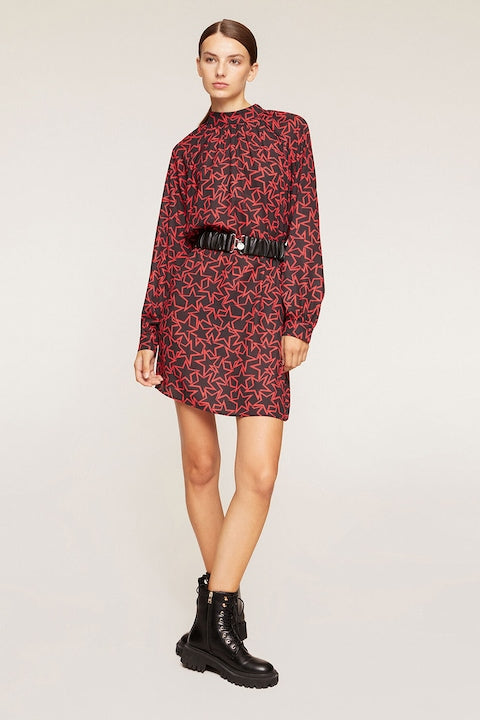 Motivi Dress with Star Print