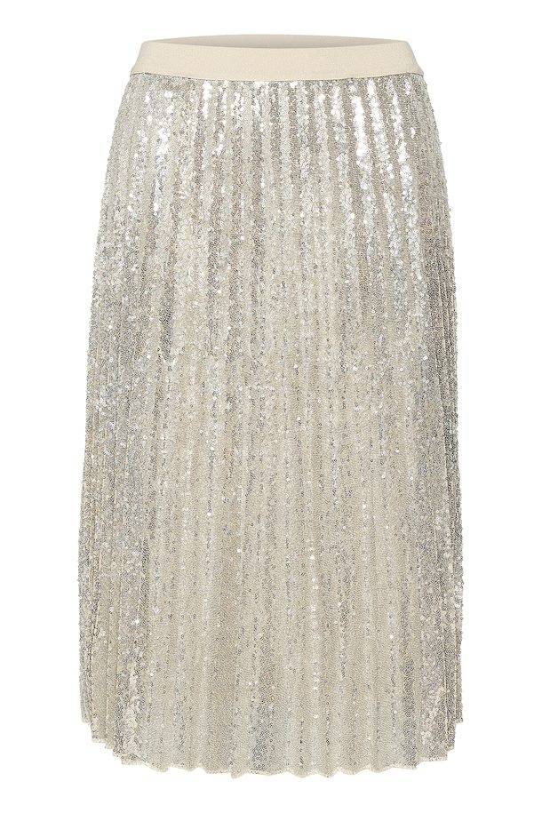 Saint Tropez BenisaSZ Silver Sequin Skirt