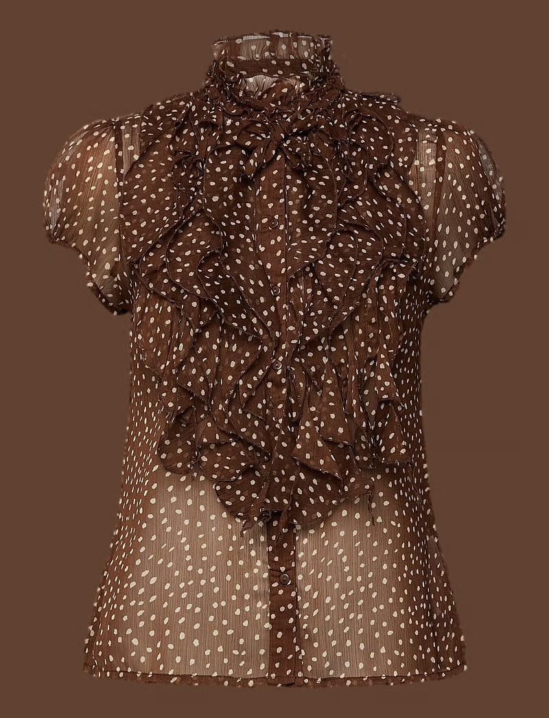 Saint Tropez LiljaSZ Crinkle SS Shirt