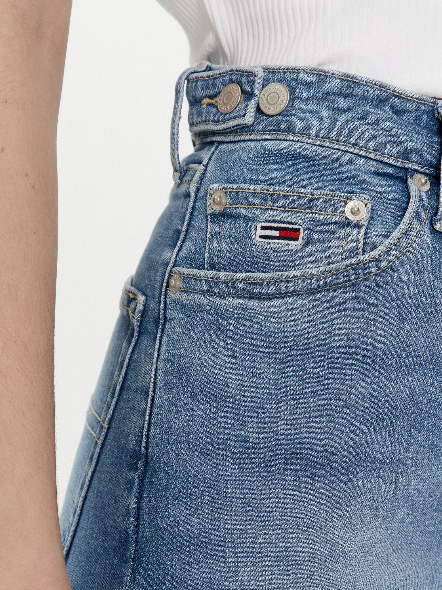 Tommy Jeans Jeans Julie Blue Straight Fit