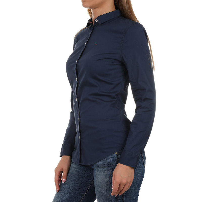 Tommy Jeans Ladies Oxford Shirt Navy